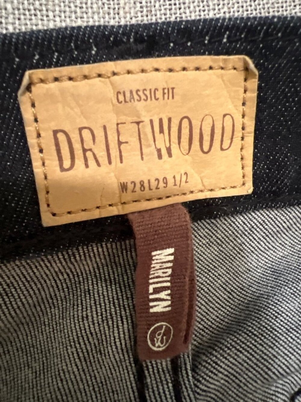 Driftwood Marilyn floral embroidered skinny jeans size 28 - Picture 4 of 6